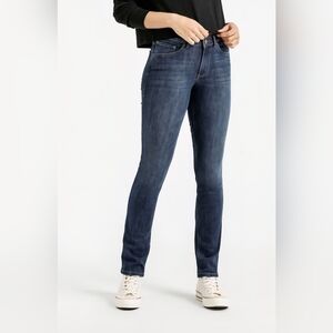DU/ER Mid Rise Slim Straight Jeans
